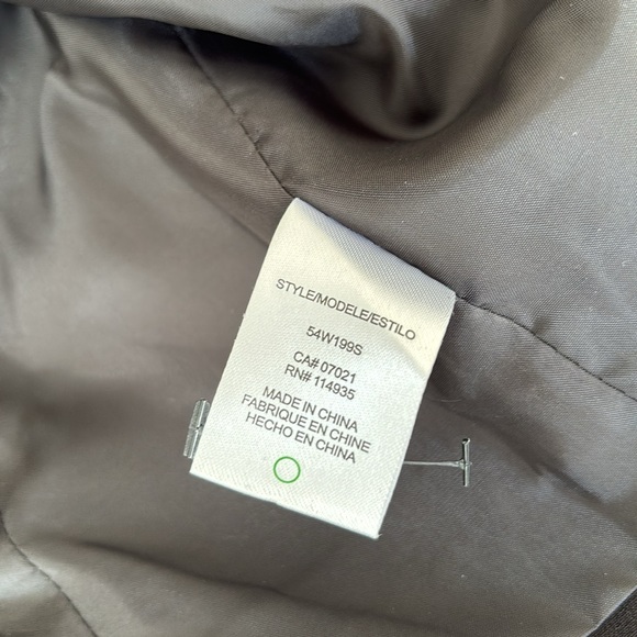 Sleeveless crop jacket with padded shoulder size S - Picture 8 of 9